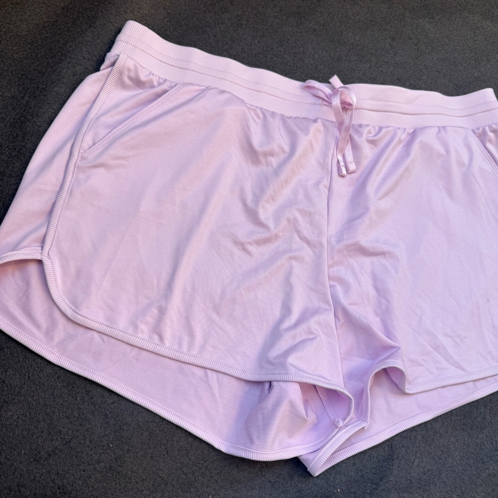 4/$25 Womens Lilac Lounge Shorts xxl loose gym tek gear workout gym run loose A5
